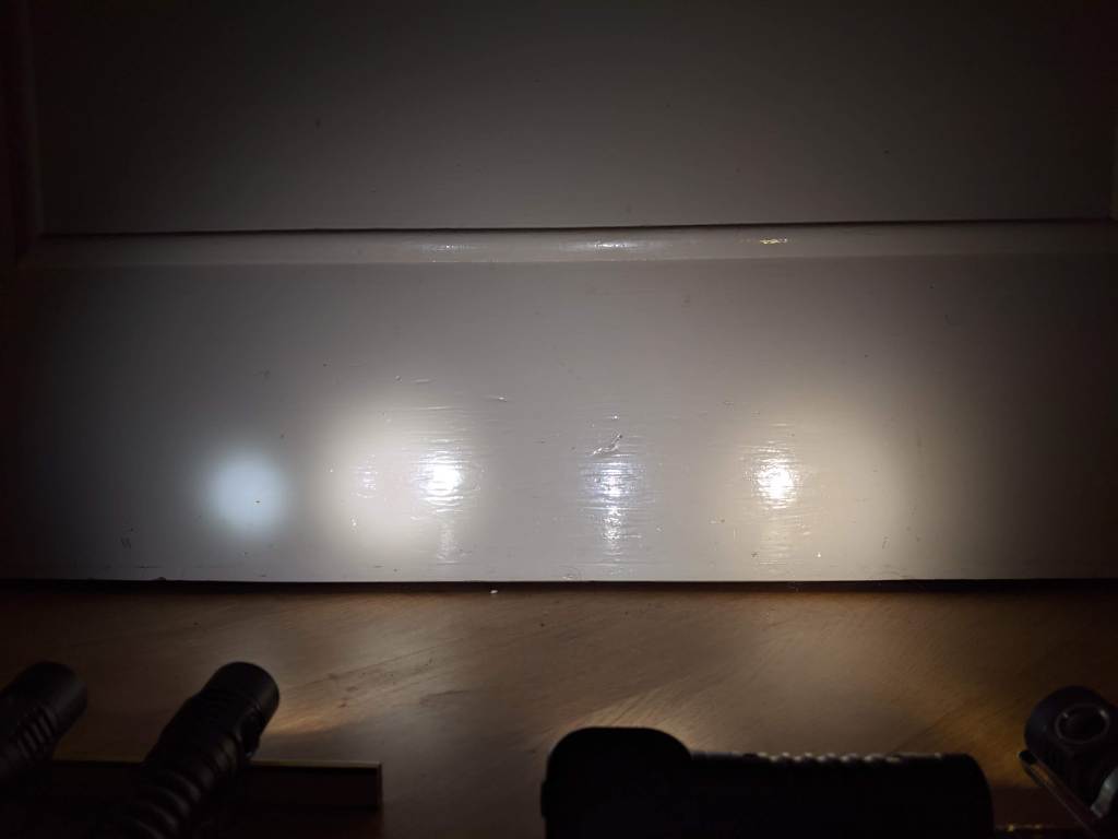 SC31B, FC11, HD20 (flood), D4 XP-L Hi