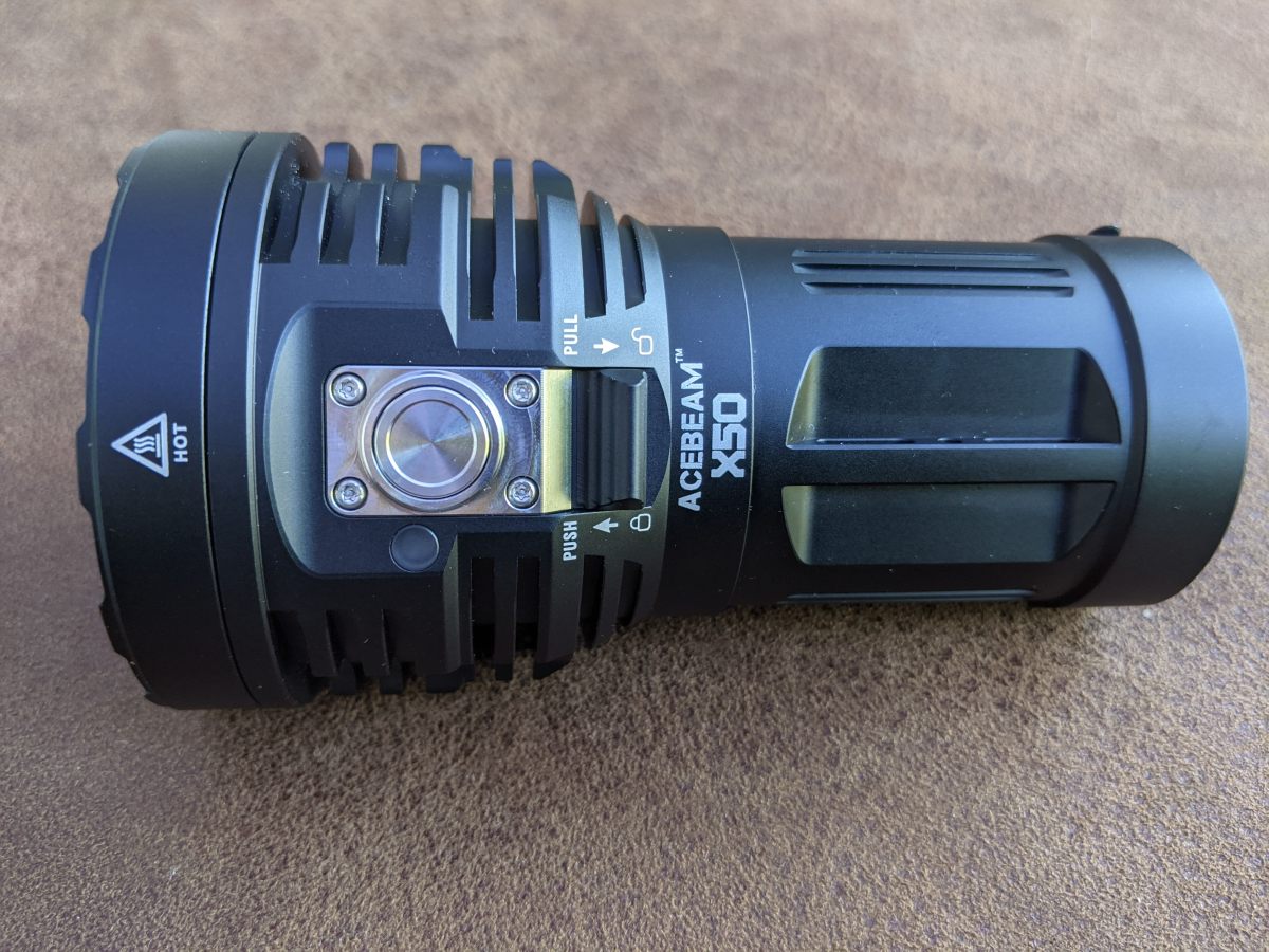 Acebeam X50 flashlight review: brightest soda can flashlight in the&nbsp;world